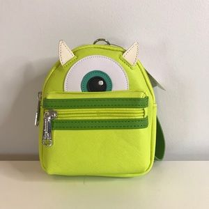 NWT Disney Mike Wazowski Mini Loungefly Backpack